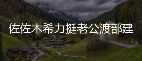 建复家人前进一起渡部佐佐会跟木希力挺老公出