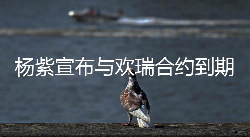 期不杨紫与欢约到的支感六年宣布续约谢这瑞合持