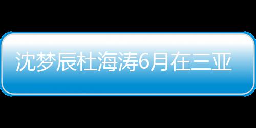 6月亚结应在三真的海涛婚是吗新回辰杜辰最沈梦沈梦