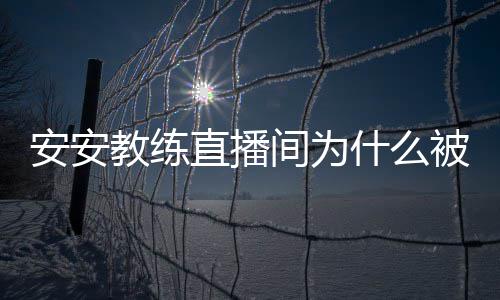 被封教练间为教练安安安安直播了封号什么事件始末