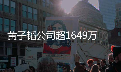 韬公济业冻结 公黄子万存务常经款被司超司属正