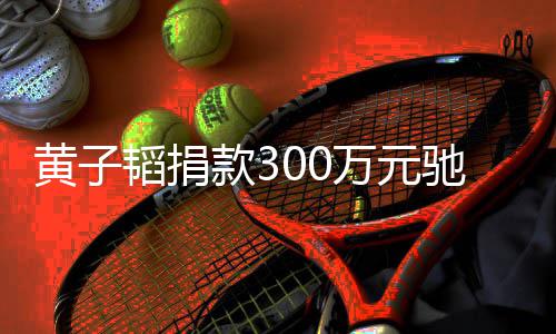 并表示韬捐将捐赠物资黄子河南后续万元驰援款3