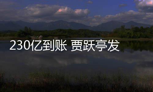 贾0亿跃亭到账C调正式终结了发财查也